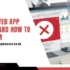 web app mistakes